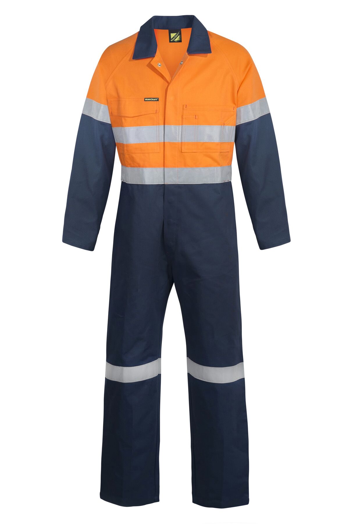 WC6093 HI VIS COVERALL CSR TAPE