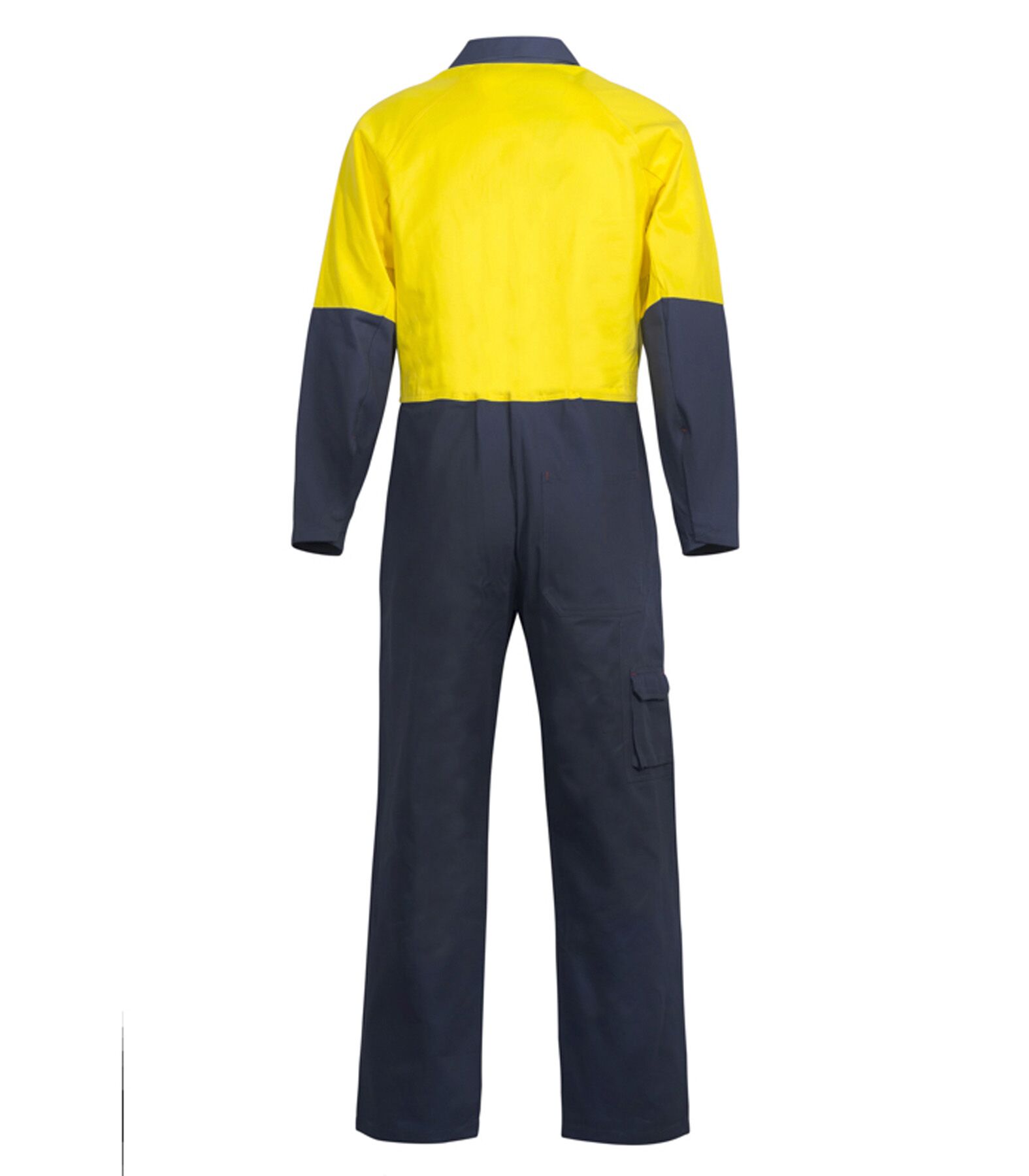 HI VIS P/C COVERALLS LONG