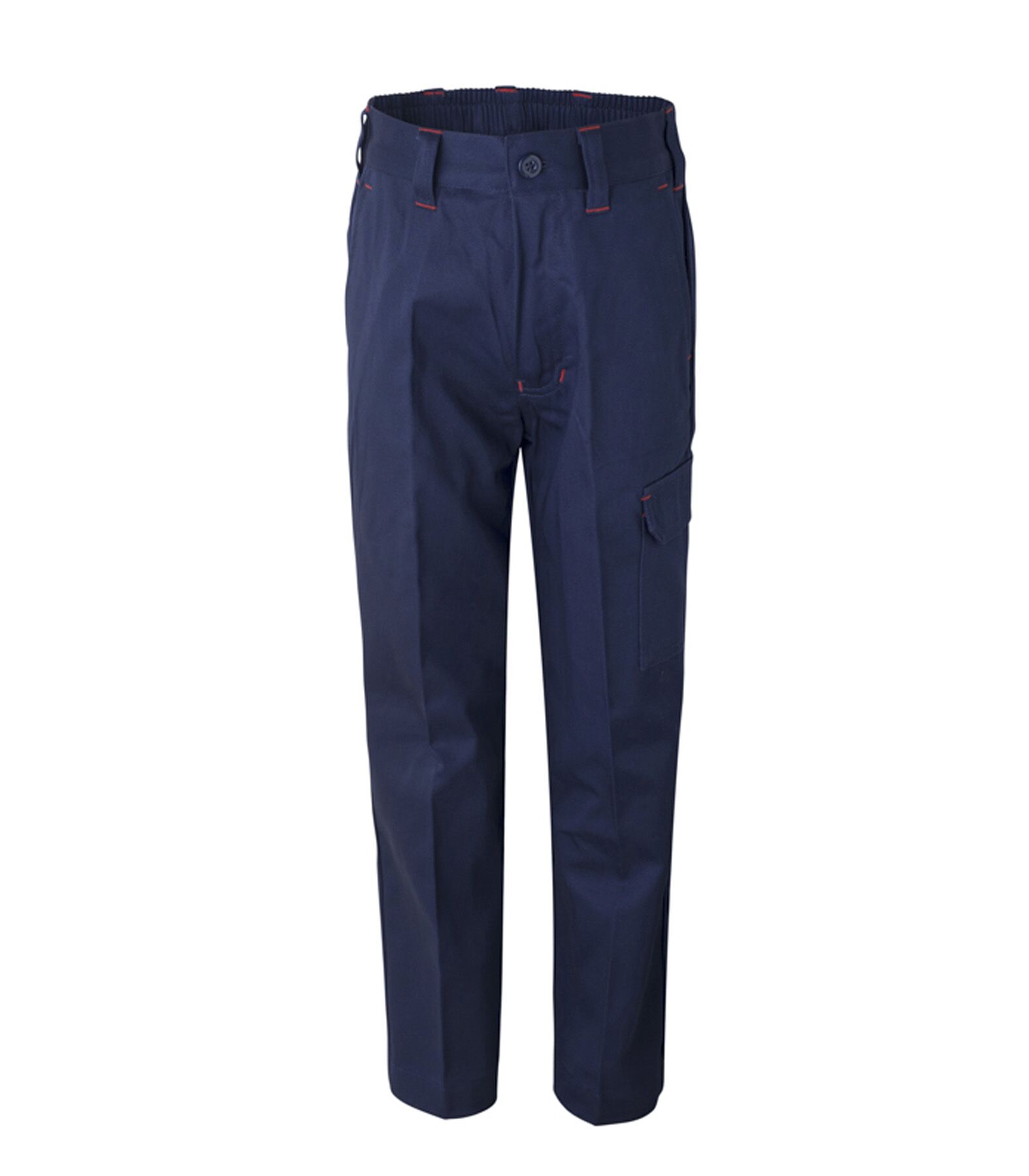 KIDS MIDWEIGHT CARGO COTTON DRILL TROUSER - workcraft