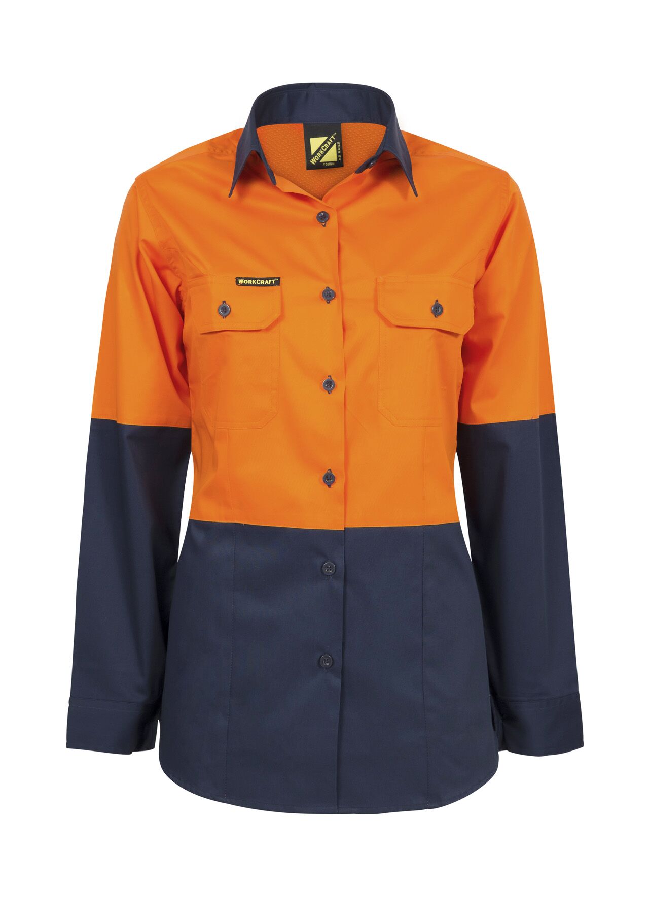 WSL502 LADIES HI VIS 2 TONE SHIRT
