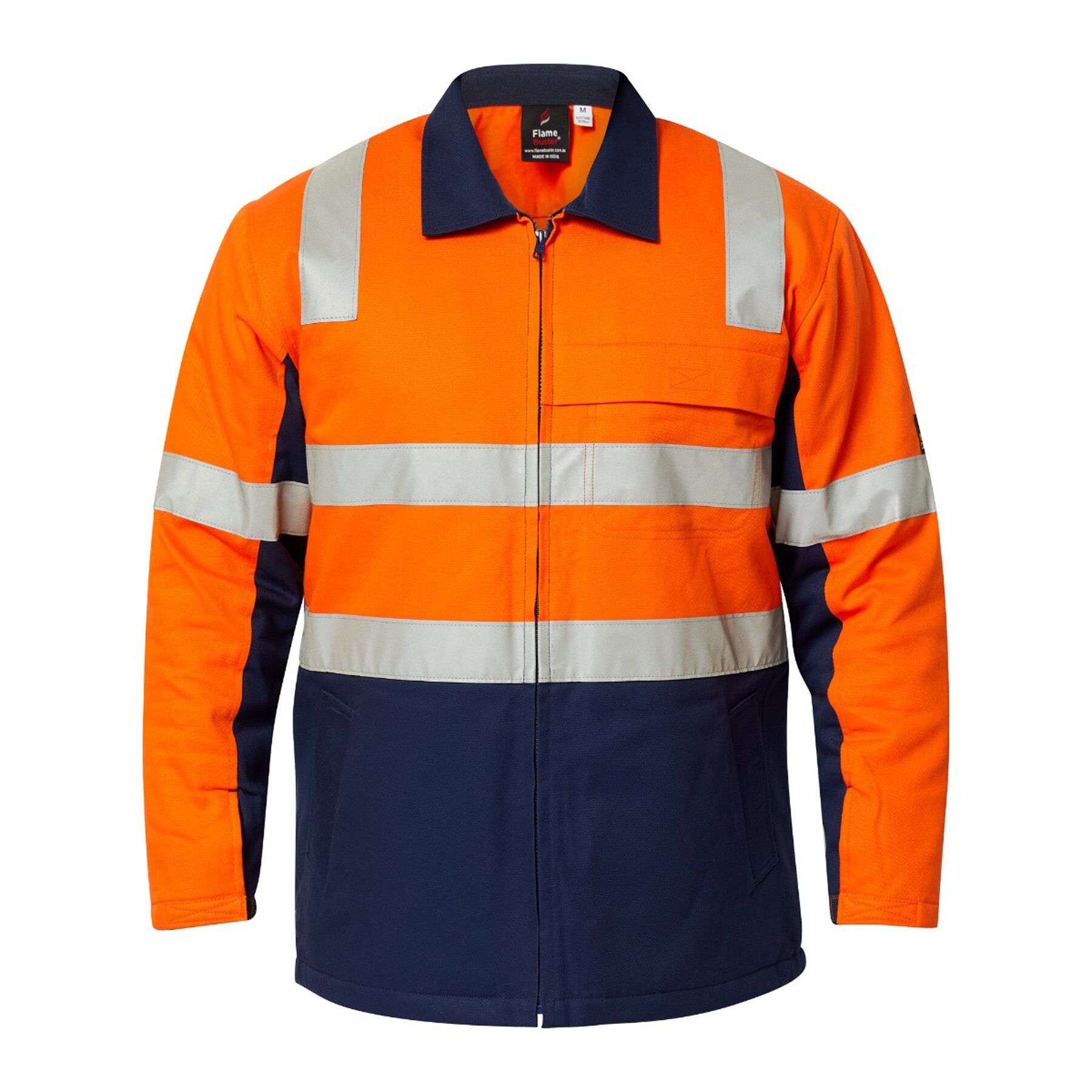 HIVIS COTTON REFLECTIVE JACKET