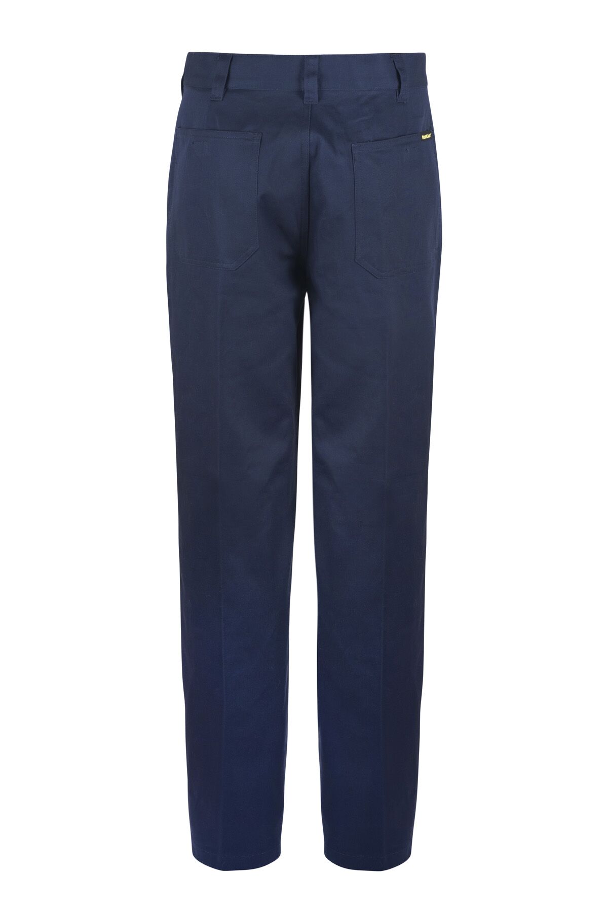 FLAT FRONT COTTON TROUSER LONG