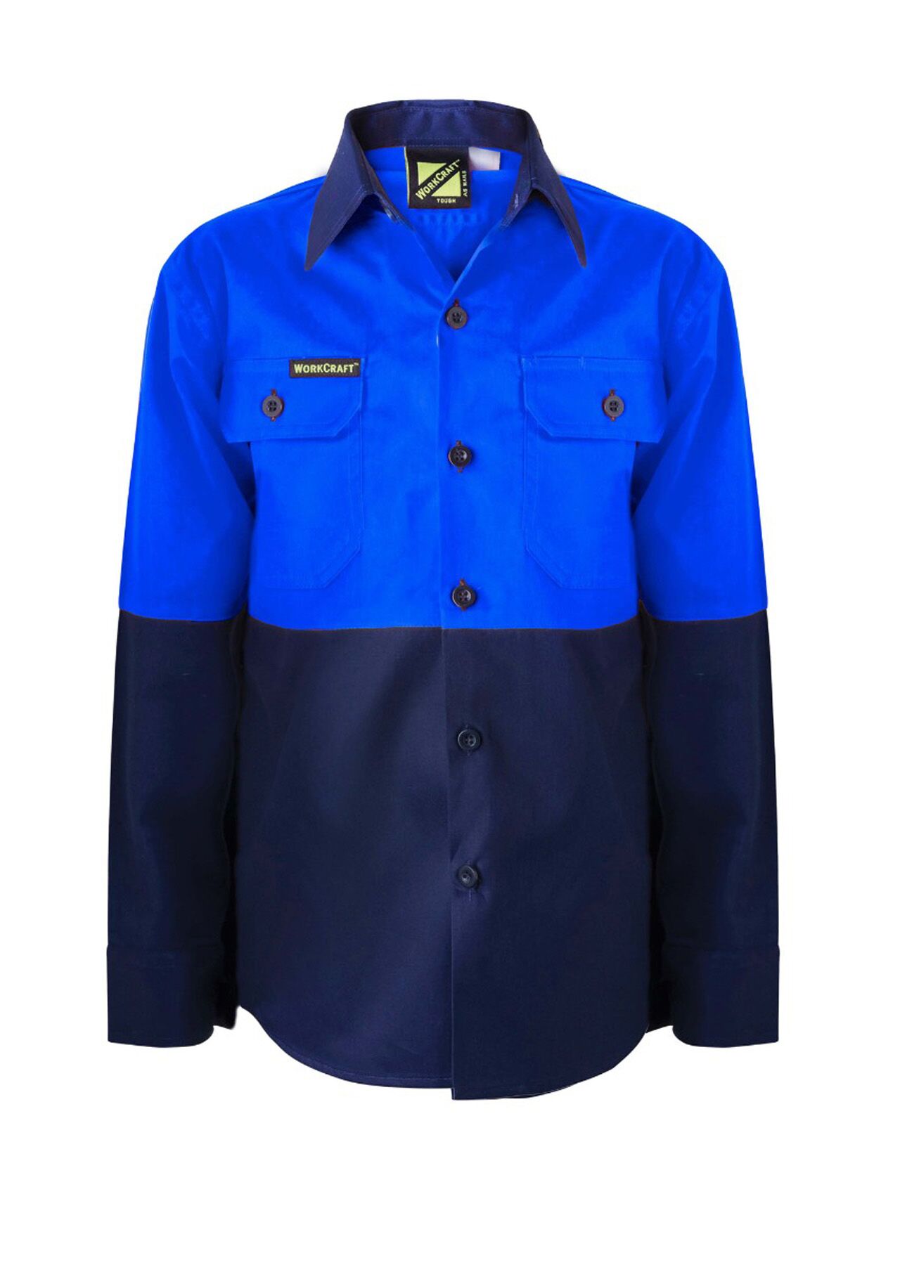 WSK128 KIDS TWO TONE SHIRT