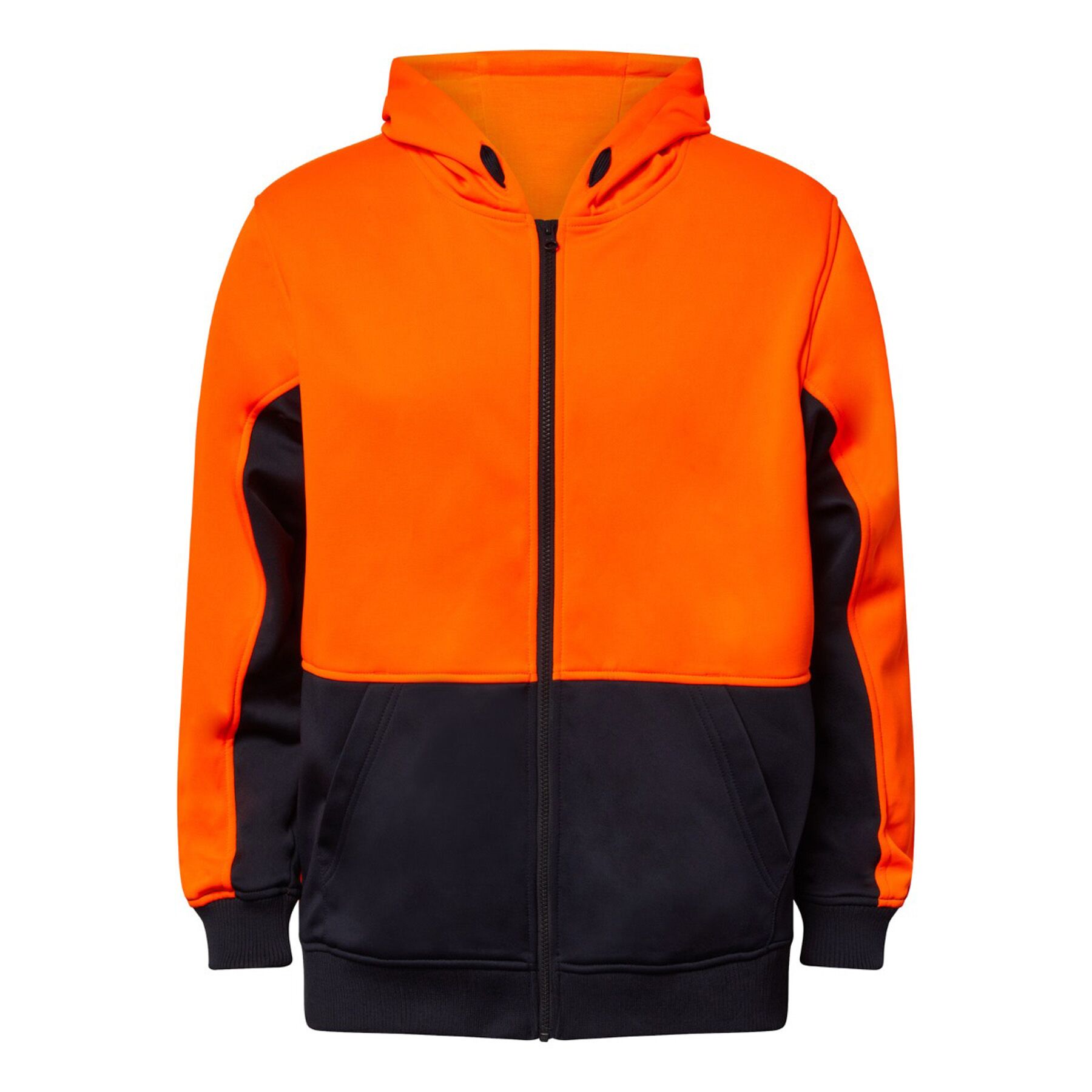WT8017 HI VIS HOODIE W/ZIP